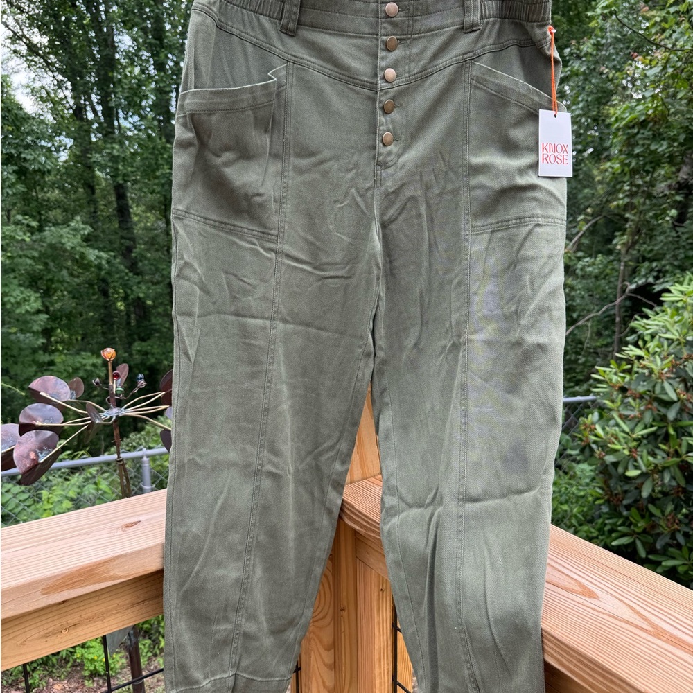 Knox Rose Women’s Olive Pants